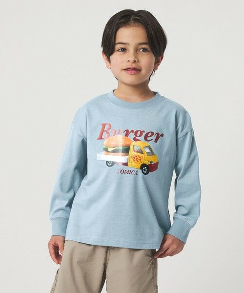 green label relaxing / グリーンレーベル リラクシング カットソー | 【別注】＜TOMICA＞長袖 Tシャツ / キッズ  100cm-120cm | 詳細12