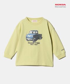 green label relaxing / グリーンレーベル リラクシング カットソー | 【別注】＜URBAMENT＞Honda ロングスリーブ Tシャツ / キッズ 100cm-130cm