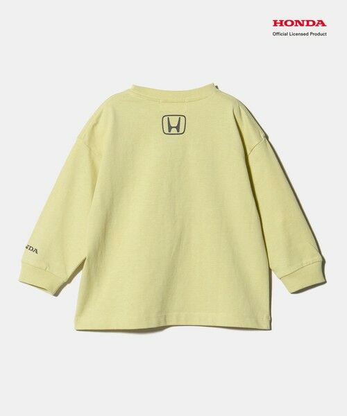 green label relaxing / グリーンレーベル リラクシング カットソー | 【別注】＜URBAMENT＞Honda ロングスリーブ Tシャツ / キッズ 100cm-130cm | 詳細1