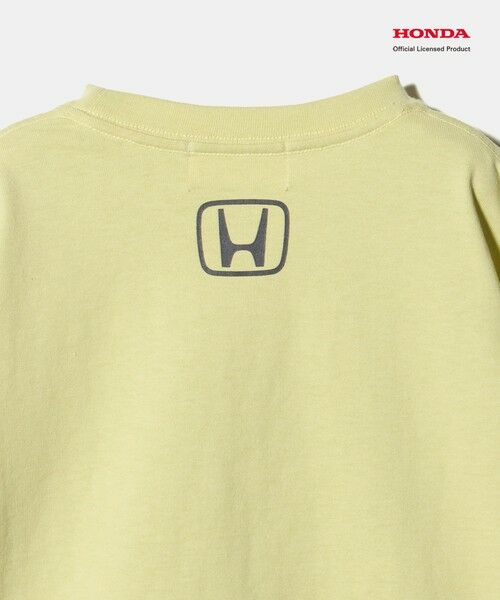 green label relaxing / グリーンレーベル リラクシング カットソー | 【別注】＜URBAMENT＞Honda ロングスリーブ Tシャツ / キッズ 100cm-130cm | 詳細3