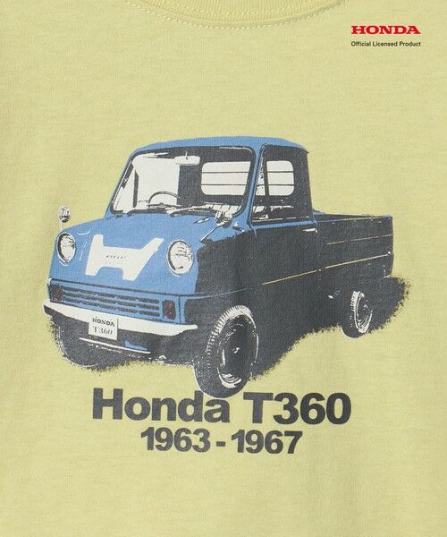 green label relaxing / グリーンレーベル リラクシング カットソー | 【別注】＜URBAMENT＞Honda ロングスリーブ Tシャツ / キッズ 100cm-130cm | 詳細10