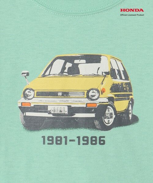 green label relaxing / グリーンレーベル リラクシング カットソー | 【別注】＜URBAMENT＞Honda ロングスリーブ Tシャツ / キッズ 100cm-130cm | 詳細11