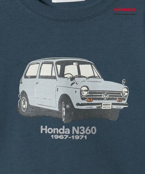 green label relaxing / グリーンレーベル リラクシング カットソー | 【別注】＜URBAMENT＞Honda ロングスリーブ Tシャツ / キッズ 100cm-130cm | 詳細19