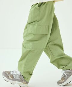 green label relaxing / グリーンレーベル リラクシング その他パンツ | 【スタメンシリーズ】タッサーカーゴパンツ / キッズ  100cm-160cm 撥水 UVカット