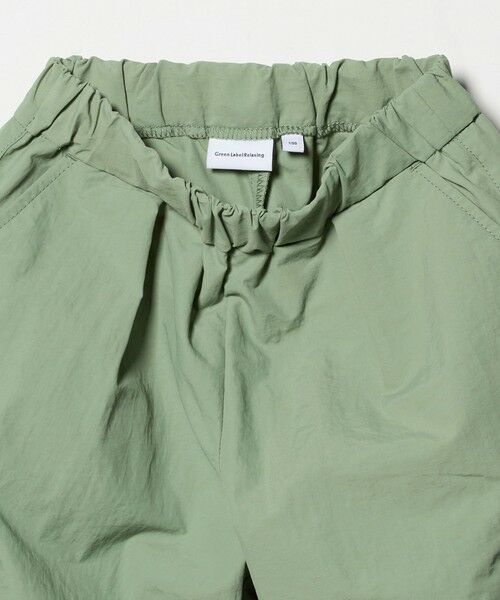 green label relaxing / グリーンレーベル リラクシング その他パンツ | 【スタメンシリーズ】タッサーカーゴパンツ / キッズ  100cm-160cm 撥水 UVカット | 詳細15