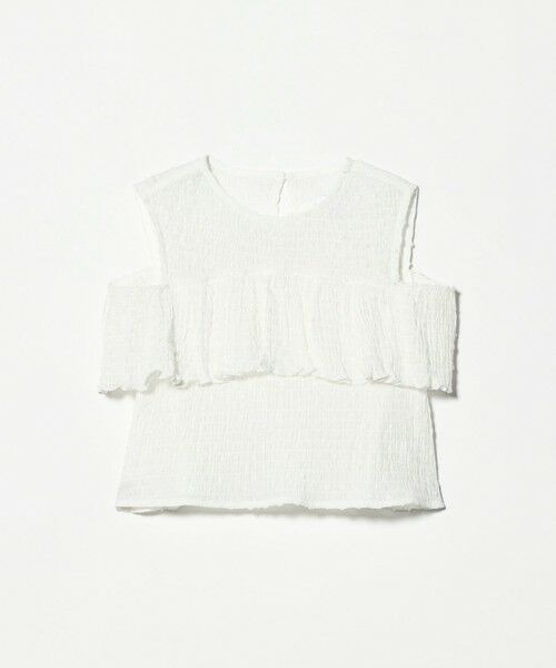 green label relaxing / グリーンレーベル リラクシング シャツ・ブラウス | 【COOL CHIC GIRLS STYLE】ラッフルショートスリーブ / キッズ  120cm-160cm | 詳細4
