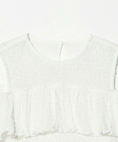 green label relaxing / グリーンレーベル リラクシング シャツ・ブラウス | 【COOL CHIC GIRLS STYLE】ラッフルショートスリーブ / キッズ  120cm-160cm | 詳細5