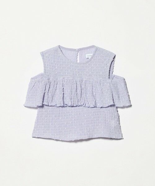 green label relaxing / グリーンレーベル リラクシング シャツ・ブラウス | 【COOL CHIC GIRLS STYLE】ラッフルショートスリーブ / キッズ  120cm-160cm | 詳細10