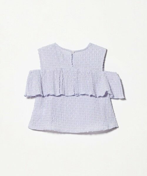 green label relaxing / グリーンレーベル リラクシング シャツ・ブラウス | 【COOL CHIC GIRLS STYLE】ラッフルショートスリーブ / キッズ  120cm-160cm | 詳細11