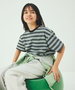 green label relaxing / グリーンレーベル リラクシング カットソー | 【スタメンシリーズ】ボーダーＴシャツ / キッズ  100cm-160cm