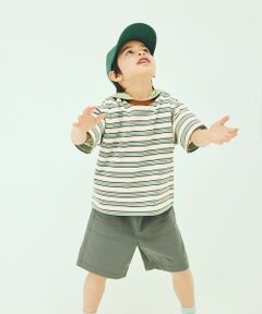 green label relaxing / グリーンレーベル リラクシング カットソー | 【スタメンシリーズ】ボーダーＴシャツ / キッズ  100cm-160cm