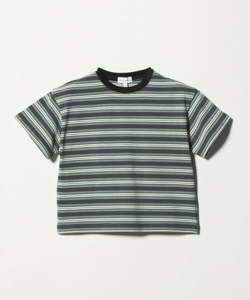 green label relaxing / グリーンレーベル リラクシング カットソー | 【スタメンシリーズ】ボーダーＴシャツ / キッズ  100cm-160cm | 詳細4