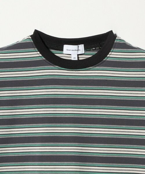 green label relaxing / グリーンレーベル リラクシング カットソー | 【スタメンシリーズ】ボーダーＴシャツ / キッズ  100cm-160cm | 詳細5