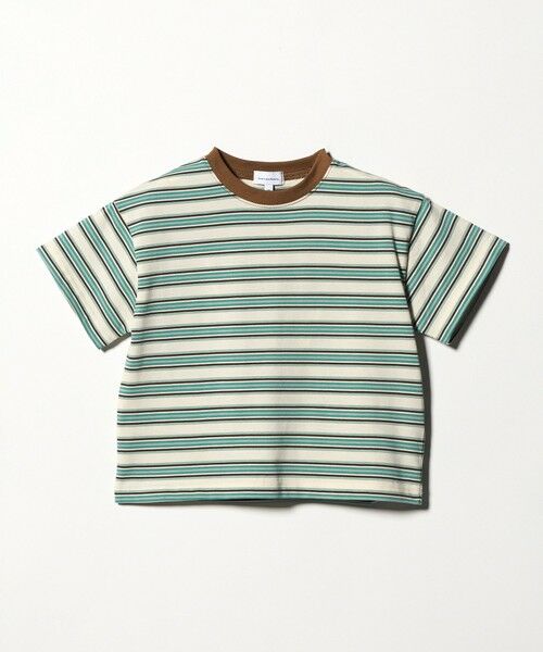green label relaxing / グリーンレーベル リラクシング カットソー | 【スタメンシリーズ】ボーダーＴシャツ / キッズ  100cm-160cm | 詳細12