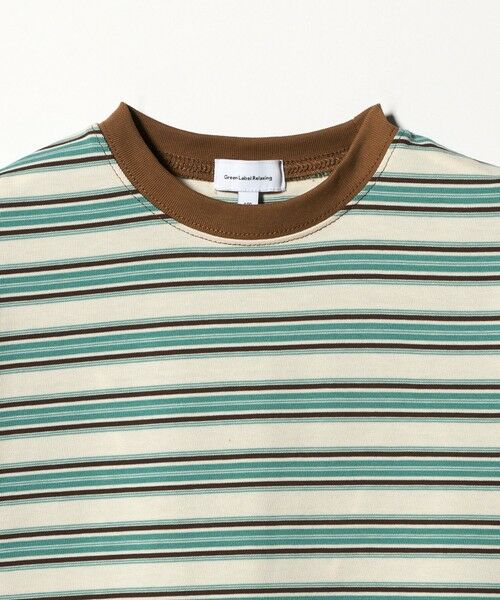 green label relaxing / グリーンレーベル リラクシング カットソー | 【スタメンシリーズ】ボーダーＴシャツ / キッズ  100cm-160cm | 詳細14