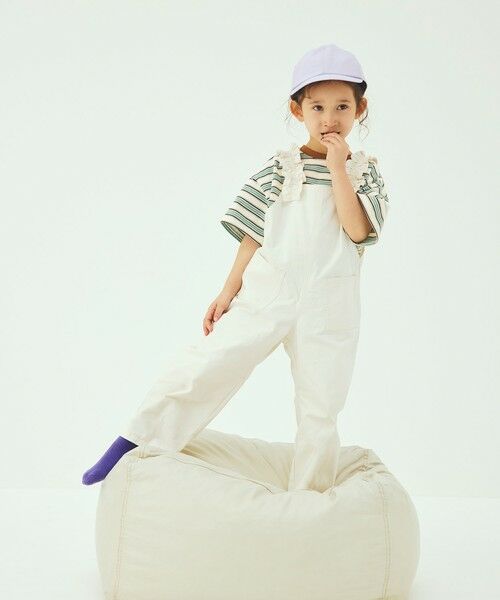 green label relaxing / グリーンレーベル リラクシング カットソー | 【スタメンシリーズ】ボーダーＴシャツ / キッズ  100cm-160cm | 詳細9