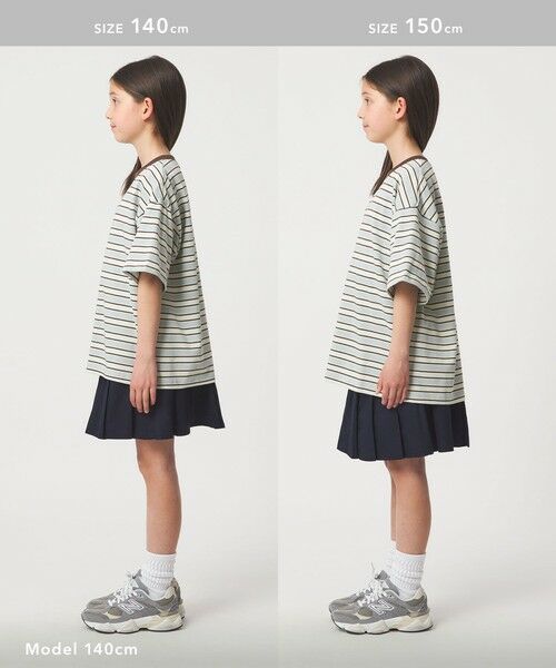 green label relaxing / グリーンレーベル リラクシング カットソー | 【スタメンシリーズ】ボーダーＴシャツ / キッズ  100cm-160cm | 詳細26