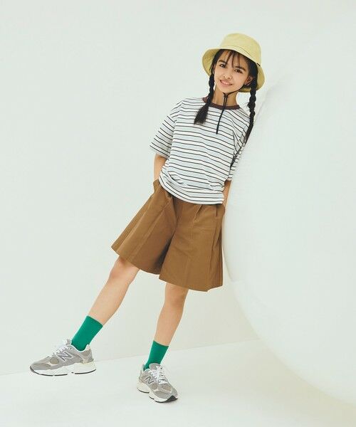 green label relaxing / グリーンレーベル リラクシング カットソー | 【スタメンシリーズ】ボーダーＴシャツ / キッズ  100cm-160cm | 詳細20