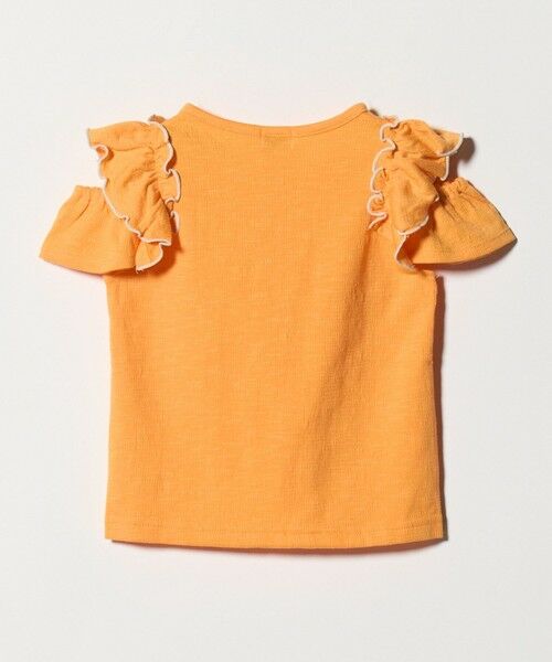 green label relaxing / グリーンレーベル リラクシング カットソー | ショルダースリット フリルTシャツ / キッズ  100cm-130cm | 詳細3