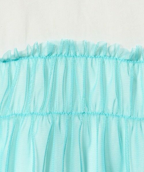 green label relaxing / グリーンレーベル リラクシング カットソー | 【スタメンシリーズ】チュールドッキング Tシャツ / キッズ  100cm-160cm UVカット 接触冷感  吸水速乾 | 詳細5