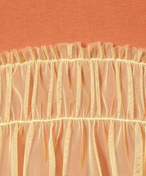 green label relaxing / グリーンレーベル リラクシング カットソー | 【スタメンシリーズ】チュールドッキング Tシャツ / キッズ  100cm-160cm UVカット 接触冷感  吸水速乾 | 詳細18