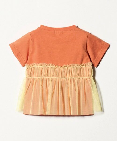 green label relaxing / グリーンレーベル リラクシング カットソー | 【スタメンシリーズ】チュールドッキング Tシャツ / キッズ  100cm-160cm UVカット 接触冷感  吸水速乾 | 詳細9