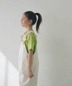 green label relaxing / グリーンレーベル リラクシング カットソー | 【WEB限定】サイドギャザー チビ Tシャツ 100cm-160cm
