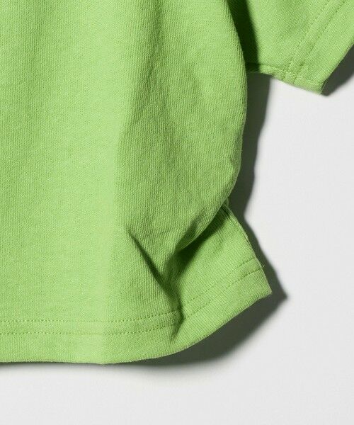 green label relaxing / グリーンレーベル リラクシング カットソー | 【WEB限定】サイドギャザー チビ Tシャツ 100cm-160cm | 詳細10