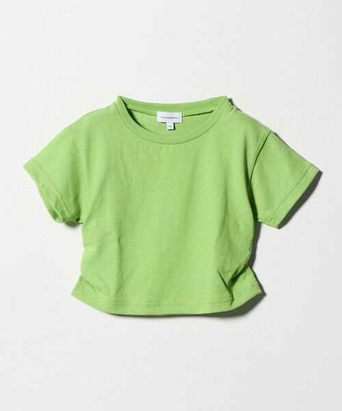 green label relaxing / グリーンレーベル リラクシング カットソー | 【WEB限定】サイドギャザー チビ Tシャツ 100cm-160cm | 詳細11