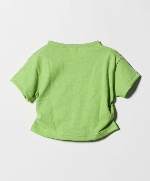 green label relaxing / グリーンレーベル リラクシング カットソー | 【WEB限定】サイドギャザー チビ Tシャツ 100cm-160cm | 詳細12