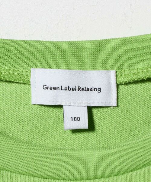 green label relaxing / グリーンレーベル リラクシング カットソー | 【WEB限定】サイドギャザー チビ Tシャツ 100cm-160cm | 詳細17