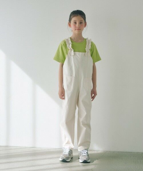 green label relaxing / グリーンレーベル リラクシング カットソー | 【WEB限定】サイドギャザー チビ Tシャツ 100cm-160cm | 詳細5