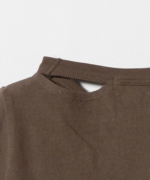 green label relaxing / グリーンレーベル リラクシング カットソー | 【WEB限定】ネック スリットTシャツ 100cm-160cm | 詳細11