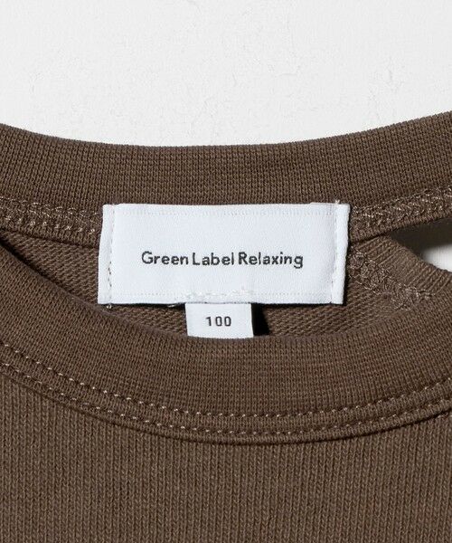 green label relaxing / グリーンレーベル リラクシング カットソー | 【WEB限定】ネック スリットTシャツ 100cm-160cm | 詳細18