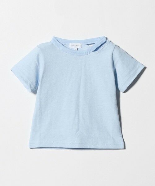 green label relaxing / グリーンレーベル リラクシング カットソー | 【WEB限定】ネック スリットTシャツ 100cm-160cm | 詳細28