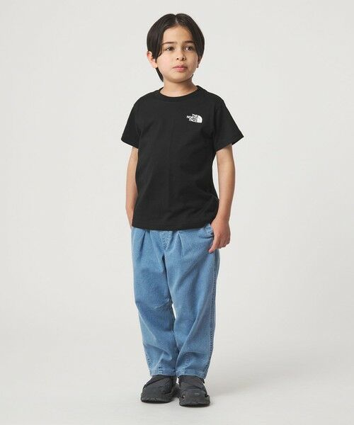 green label relaxing / グリーンレーベル リラクシング カットソー | ＜THE NORTH FACE＞ショートスリーブ バックスクエア ロゴTシャツ / キッズ  110cm-120cm | 詳細5