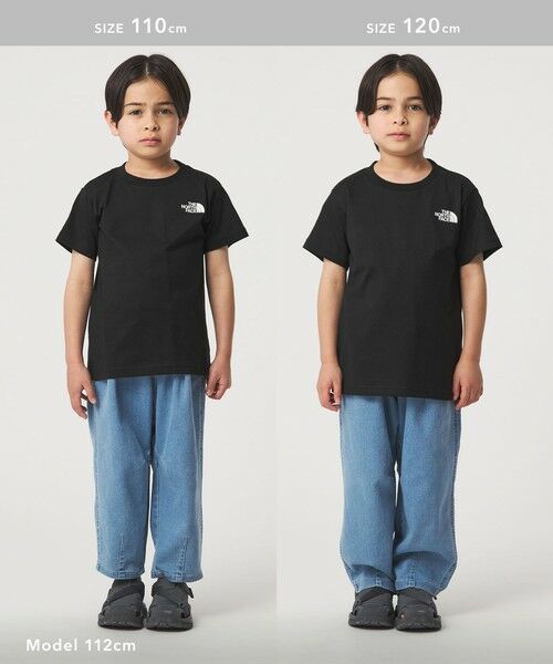 green label relaxing / グリーンレーベル リラクシング カットソー | ＜THE NORTH FACE＞ショートスリーブ バックスクエア ロゴTシャツ / キッズ  110cm-120cm | 詳細6