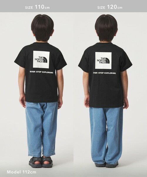 green label relaxing / グリーンレーベル リラクシング カットソー | ＜THE NORTH FACE＞ショートスリーブ バックスクエア ロゴTシャツ / キッズ  110cm-120cm | 詳細8