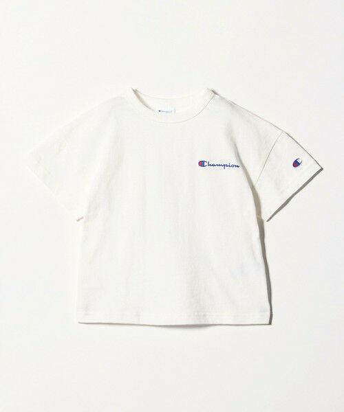 green label relaxing / グリーンレーベル リラクシング カットソー | ＜Champion＞ショート スリーブ Tシャツ / キッズ  110cm-130cm | 詳細1
