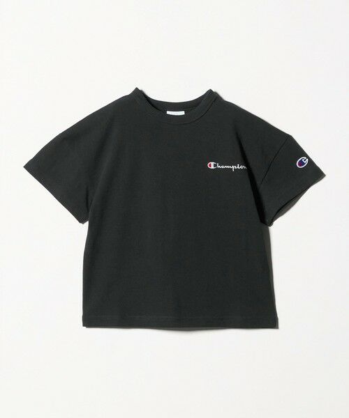 green label relaxing / グリーンレーベル リラクシング カットソー | ＜Champion＞ショート スリーブ Tシャツ / キッズ  110cm-130cm（BLACK）