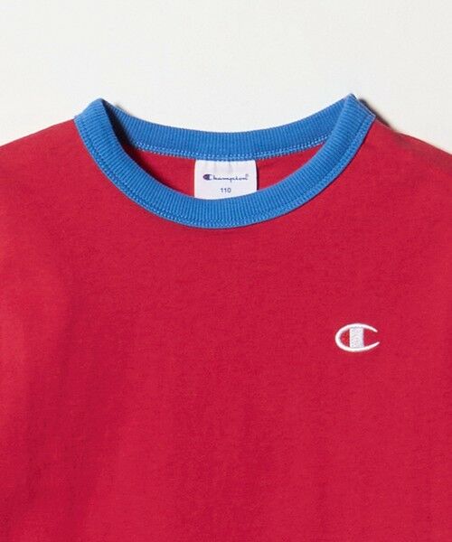 green label relaxing / グリーンレーベル リラクシング カットソー | 【WEB限定】＜Champion＞ショートスリーブ Tシャツ / キッズ  110cm-130cm | 詳細4