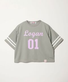 green label relaxing / グリーンレーベル リラクシング カットソー | 【別注】＜LOGAN knitting mills＞ナンバリング Tシャツ / キッズ  120cm-160cm