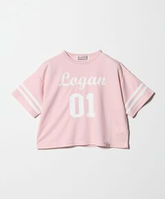 green label relaxing / グリーンレーベル リラクシング カットソー | 【別注】＜LOGAN knitting mills＞ナンバリング Tシャツ / キッズ  120cm-160cm