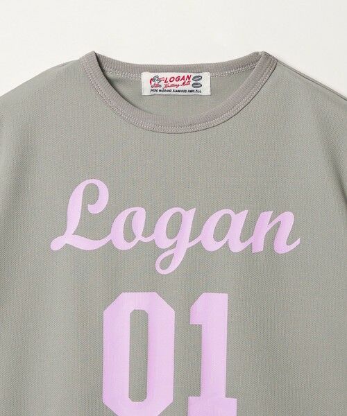 green label relaxing / グリーンレーベル リラクシング カットソー | 【別注】＜LOGAN knitting mills＞ナンバリング Tシャツ / キッズ  120cm-160cm | 詳細1
