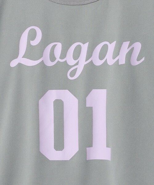 green label relaxing / グリーンレーベル リラクシング カットソー | 【別注】<LOGAN knitting mills>ナンバリング Tシャツ / キッズ 120cm-160cm | 詳細5