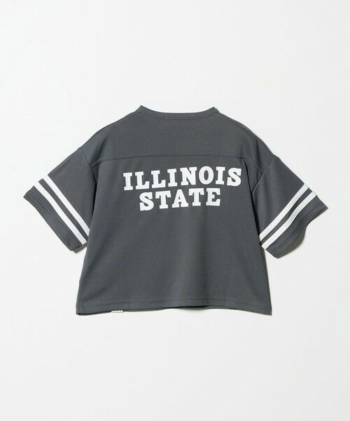 green label relaxing / グリーンレーベル リラクシング カットソー | 【別注】＜LOGAN knitting mills＞ナンバリング Tシャツ / キッズ  120cm-160cm | 詳細4