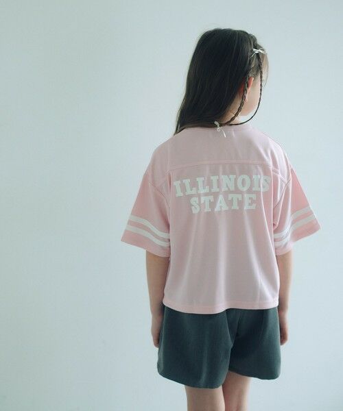 green label relaxing / グリーンレーベル リラクシング カットソー | 【別注】＜LOGAN knitting mills＞ナンバリング Tシャツ / キッズ  120cm-160cm | 詳細14