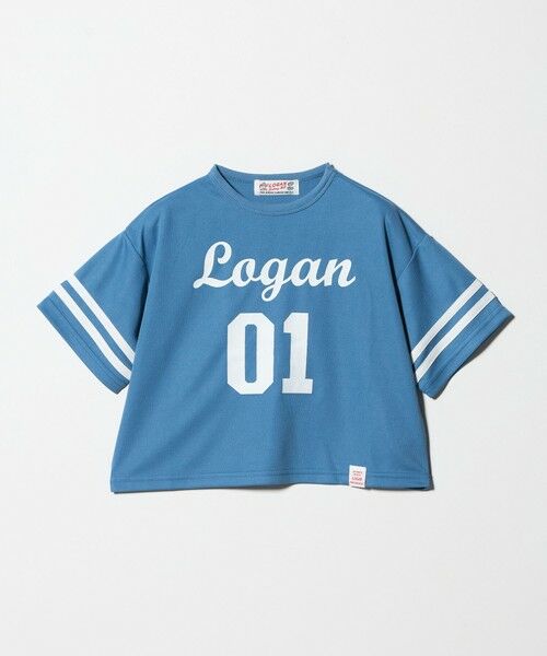 green label relaxing / グリーンレーベル リラクシング カットソー | 【別注】＜LOGAN knitting mills＞ナンバリング Tシャツ / キッズ  120cm-160cm | 詳細22