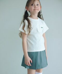 green label relaxing / グリーンレーベル リラクシング カットソー | 【COOL CHIC GIRLS STYLE】小花柄 Tシャツ / キッズ  120cm-160cm