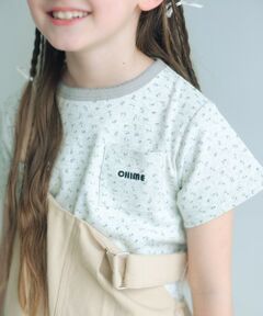 green label relaxing / グリーンレーベル リラクシング カットソー | 【COOL CHIC GIRLS STYLE】小花柄 Tシャツ / キッズ  120cm-160cm